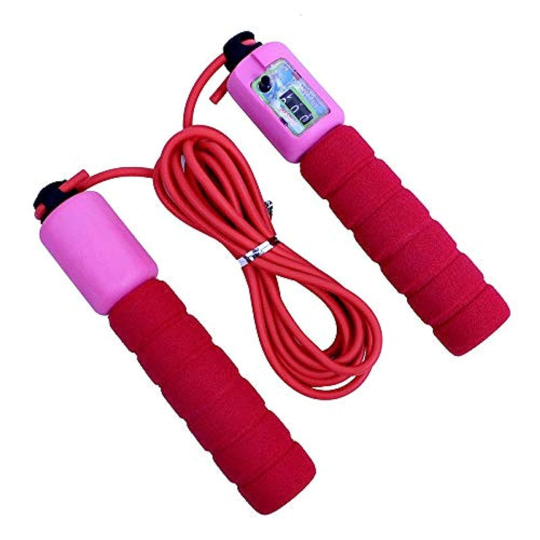 Skipping Jump Rope with Counter Foam Handles