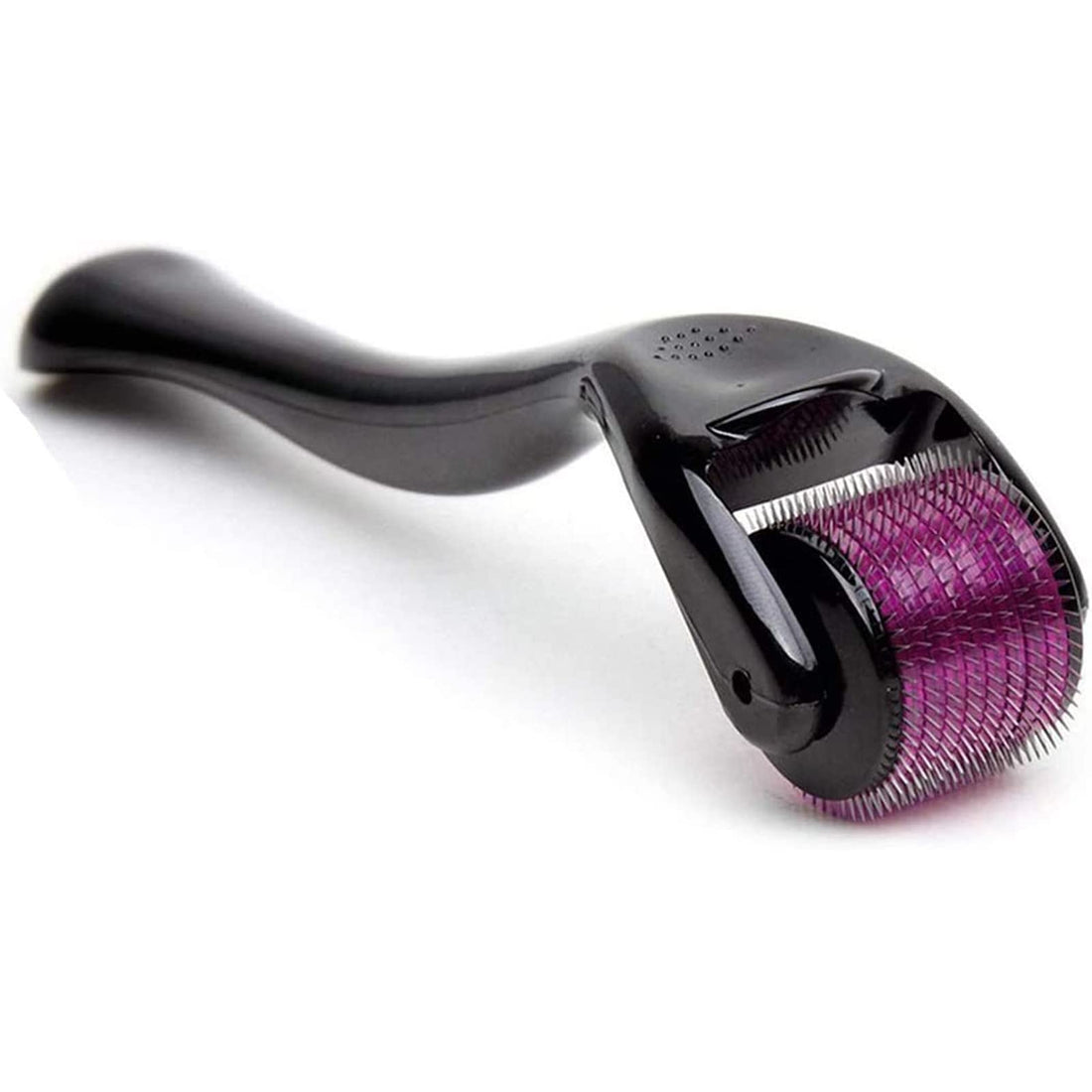 540 Titanium Microneedle Derma Roller Beard Microneedling Roller for Face Wrinkles Hair Loss Stretch Marks Hair Regrowth Micro Needles with Case (3 mm)