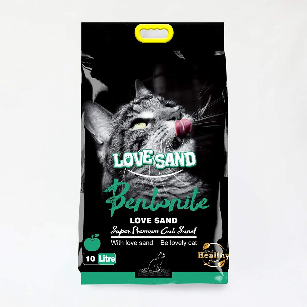 Hartz Love Sand Bentonite Clumping Cat Litter Apple Scent 10L Premium