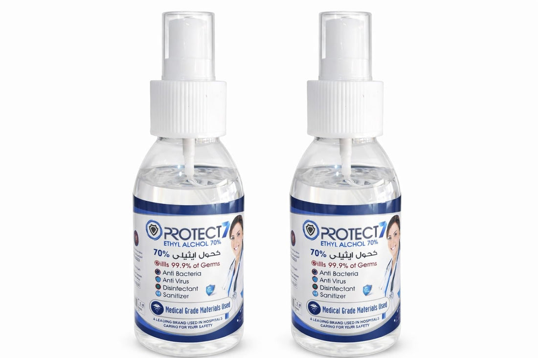 Protect Disinfectant Ethyl Alcohol 70% Spray 125ml (2 Bottles)
