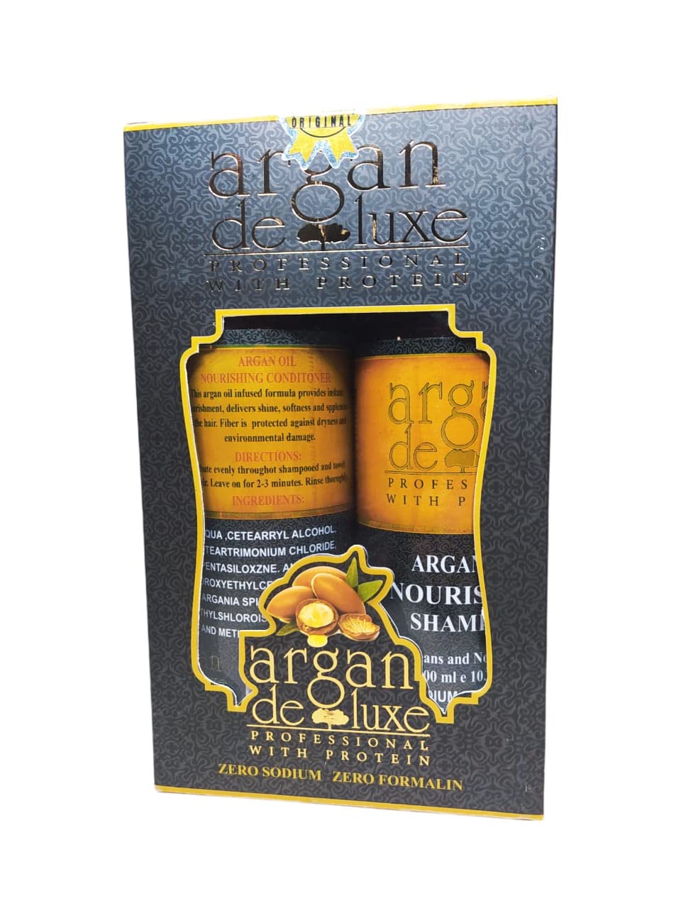 Deluxe Original Argan After Protein Care and Damaged Hair (Shampoo and Conditioner)