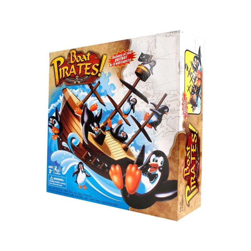 Wonka Itian Pirate Ship Penguin Balance Game Pirate Boat Game For Family_ with two years guarantee of satisfaction and quality