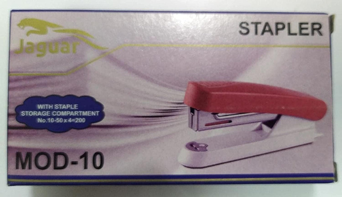 Jaguar mod-10 stapler - black and white