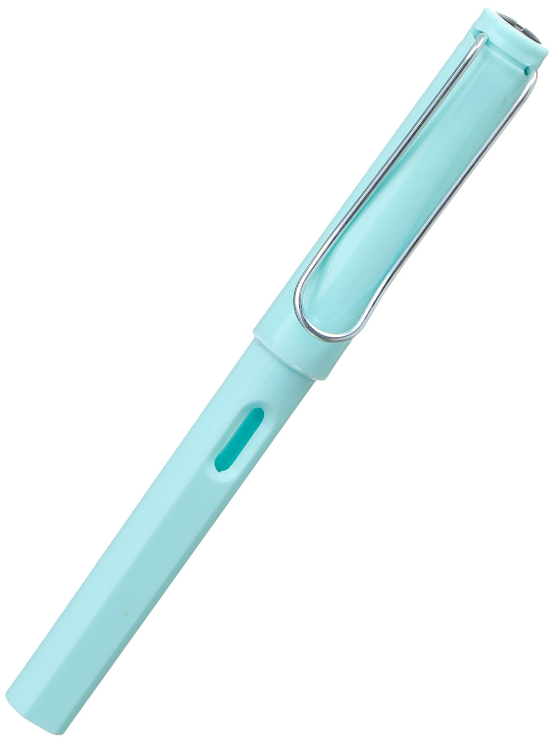 Infinity Eternal Pencil With Ultra Compact Erasable Writing Tip, Long Lasting for Students, Replaceable Tip With Built-in Squeegee (Light Blue)