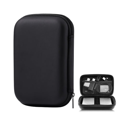 Hard Drive Case Hard Drive Case HDD Case for 2.5 Inch Hard Drives and SSD, Robust and Shockproof Case for Portable/Extreme Portable SSD External Hard Drive, Hard Travel Carry Case