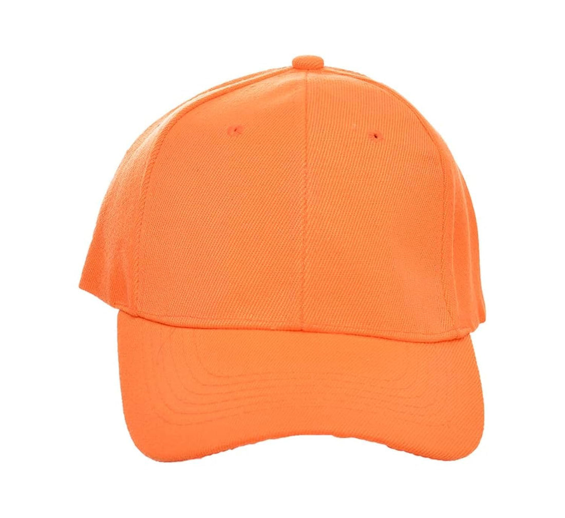 Acrylic Foldable Sun Protection Quick Dry Cap Portable Hats For unisex - Orange