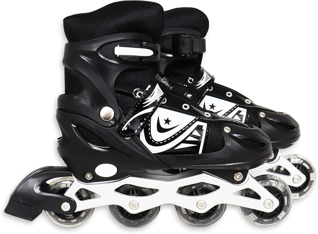 TRUE FIT®-Sporty roller skate shoes size s - black