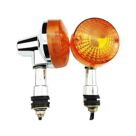 Turn Signals 2PCS 12V Motorcycle Moto Turn Signal Light Lamp Blinker