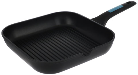 Fagor Future Cast Aluminum Square Grill Pan, 28 cm Size