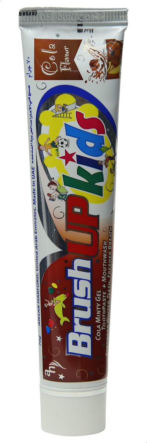 Brush Up Cola Mint Gel Toothpaste - 70 gm