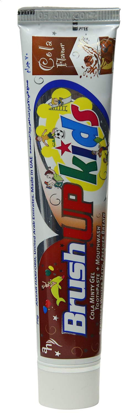 Brush Up Cola Mint Gel Toothpaste - 70 gm