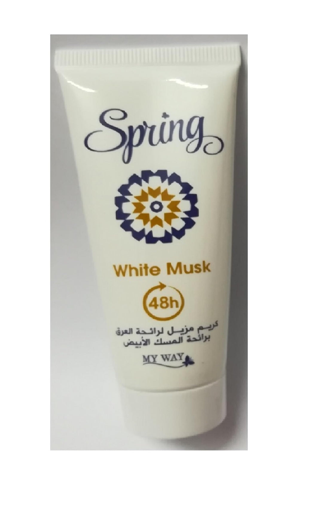 Spring Deodorant Cream For Unisex, 40 g, 48 Hour Protection (Musk)