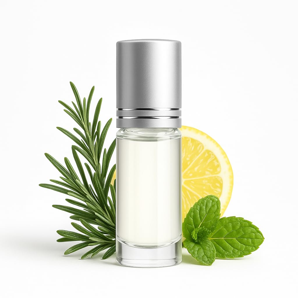 Rosemary Perfume Oil for Memory & Concentration for Unisex – Rosemary Focus Perfume Oil 12ml Roll-On – Perfumes for Women & Men – Long Lasting Alcohol Free Natural Fragrance by La Parfum Niche