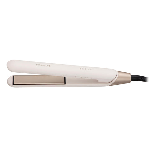 Remington Hair Straightener With Advanced Ceramic Coated Plates, 15 Seconds Heat-Up Time Upto 230 °C, For Beautiful Soft Hair, 110MM Long Length Floating Plate, 3 Years Guarantee S4740