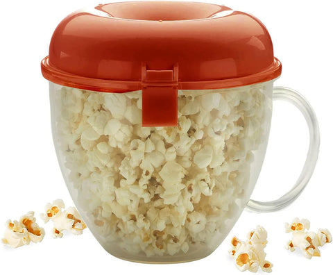 Popcorn Box Microwave Thermal Bowl, Popcorn Maker - By Rana Store