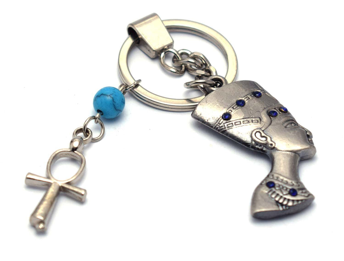 immatgar pharaonic Nefrtiti keychain Egyptian souvenirs gifts from egypt Authentic Pharaohs