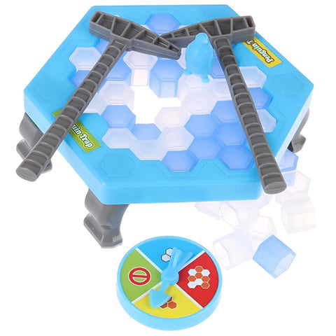 Penguin Trap - Ice Penguin Rescue Toy for Kids 3+ Comes with Colorful Hammers and Spinner Encourages Teamwork and Strategic Decision Making Made of High Standard Safe Plastic Perfect for Party Favors
