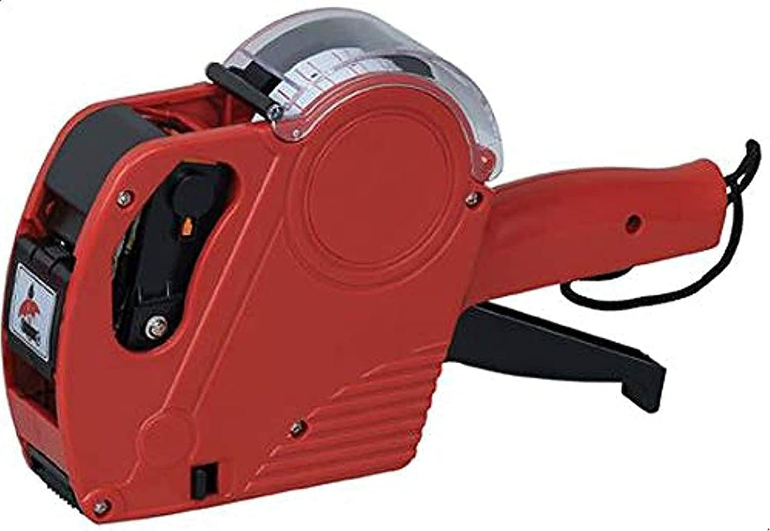 Handy price labeling device - red