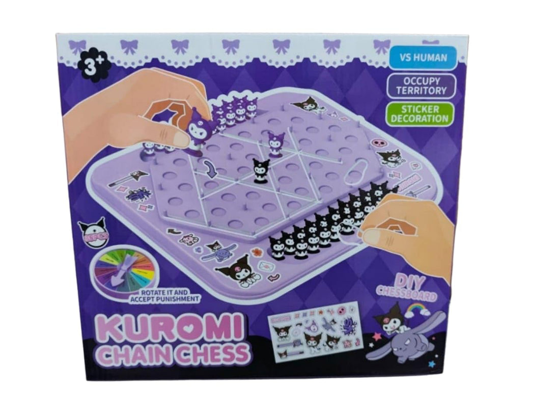 Chain Triangle Chess Game, Territory Capture Family Game, Triggle Rubber Band