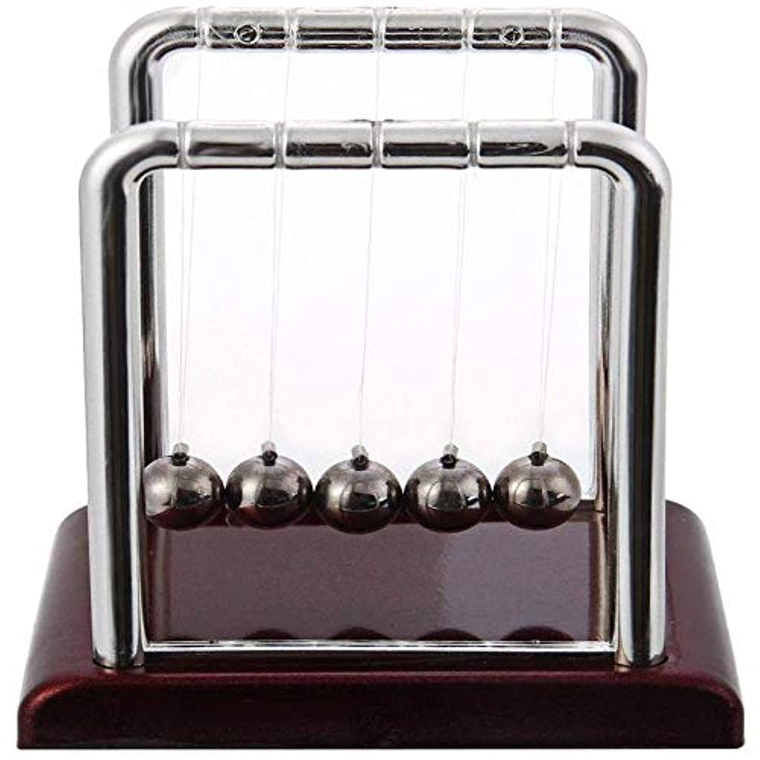 Newtons Cradle Balance Balls Physics Pendulum Science Desk Office Classic Toy