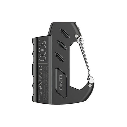 LDNIO PR522 Portable Slim Waterproof Power Bank 5000mAh - Black