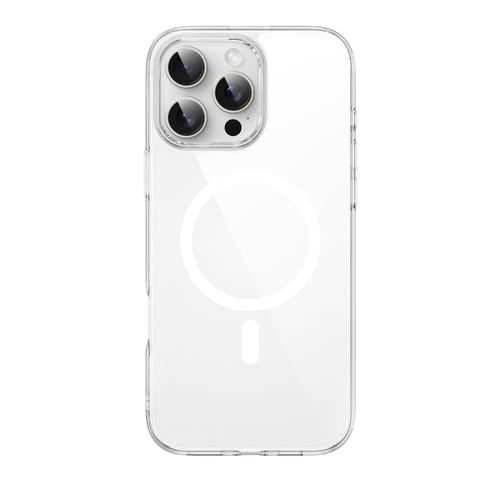WiWU iShield Pro Case for iPhone 16 Plus 6.7", Ultra-Clear Non-Yellowing Shockproof Protective Cover, Slim Fit Military-Grade Bumper – Transparent | 18M Warranty