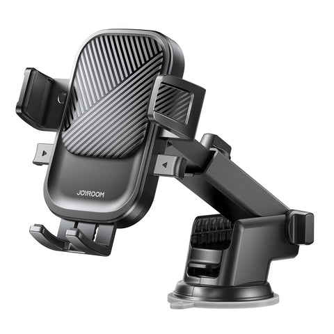 Joyroom JR-OK6 Car Phone Mount, Adjustable Dashboard & Windshield Holder, 360° Rotatable, Universal Grip for 4.5–6.8″ Smartphones – Black