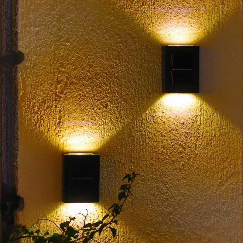 "Waterproof Solar Flood Light with Light Sensor and Easy Wall Mounting"