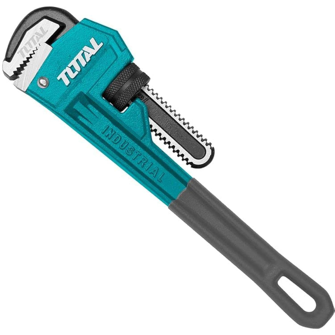 T 0TAL THT171006 Forged Pipe Wrench 10" / 250mm Single Sided Drop Max. Clamping Diameter 34mm
