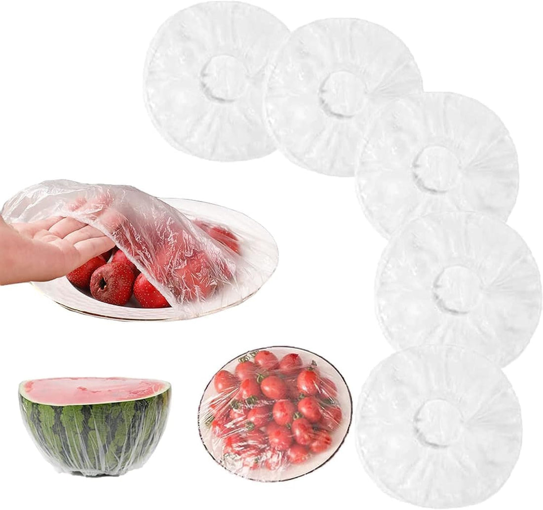 Other Fresh Keeping Bags Food Cover, Reusable Bowl Covers Stretch Lids for Food Containers, Elastic Storage for Meal Prep Dish Plate, Family Outdoor Picnic Transparent