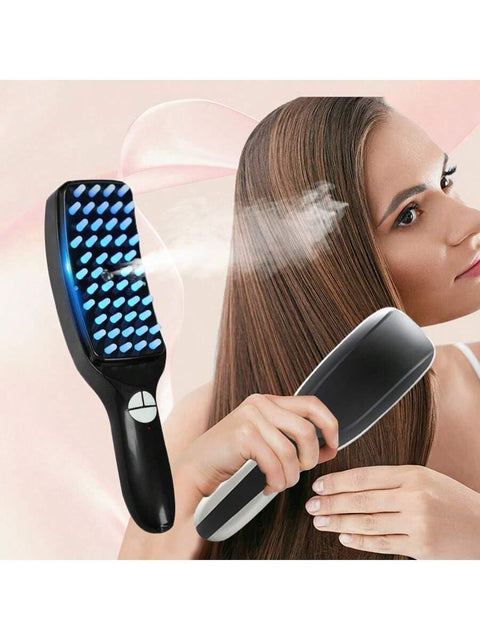 "Smart Massage Brush for All Around Hair Care - Triple Complete Hair Scalp Health with Comfortable Massage, Nano Steam, Medical Light for Hair Loss Treatment Generic