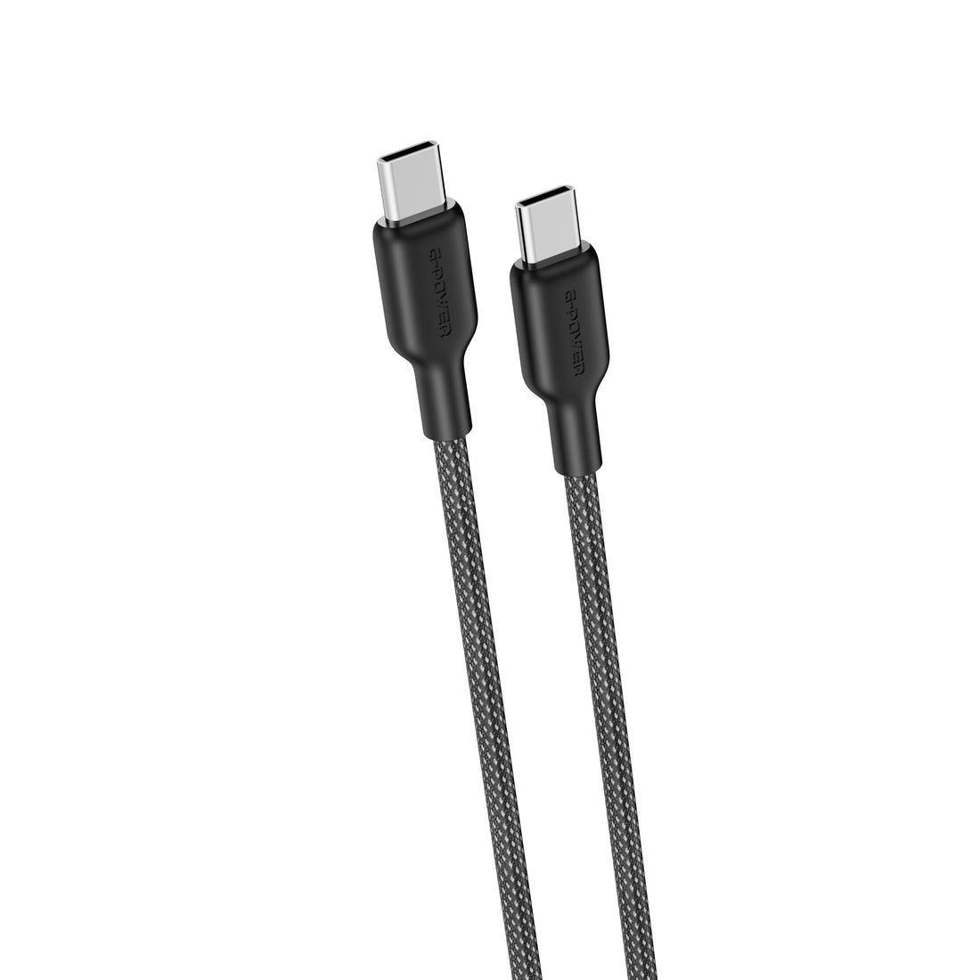 G-Power GP-C60 USB-C to USB-C 65W Cable (1M), Support Apple iPhone 17/16 /15 Series, iPad Pro, USB-C MacBook, Samsung Galaxy, Pixel and Tablets - Black
