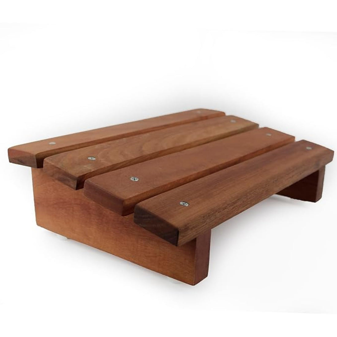 Wooden Footrest Stool for Under Desk | Step Stool for Office & Home Use | Ergonomic Foot Rester for Office Chair & Table Support