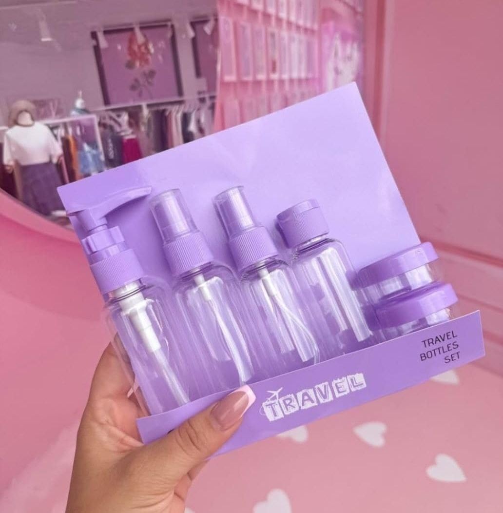 Generic Reusable Travel Bottles "Beauty Kit"
