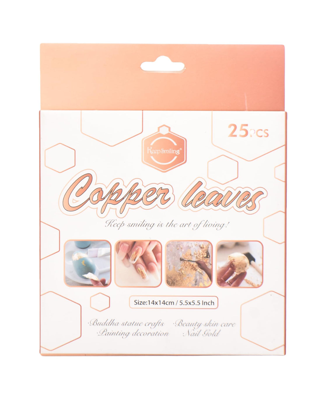 Elmaayergy HS-65_SJB-0003C Set Of 25 Pieces Of Copper Sheet 14 * 14 Suitable For classroom, Homeschooling, And Individual Study Environments