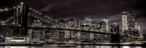 Assaf Frank, New York, Door Poster Laminated paper, with a higher than standard thickness: 170g/m². Printing with offset process. - Dimensions: 53 x 158cm