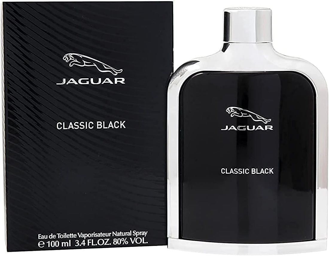 Jaguar classic black eau de toilette spray 3.4 oz/ 100 ml for men by 3.4 fl oz