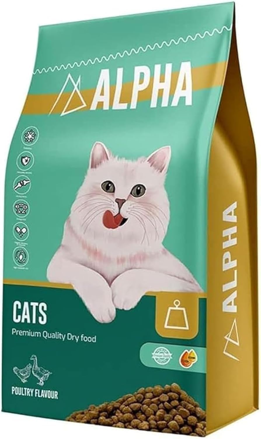 Alpha Dry Food for Adult Cats (Small, 1, Kilograms)