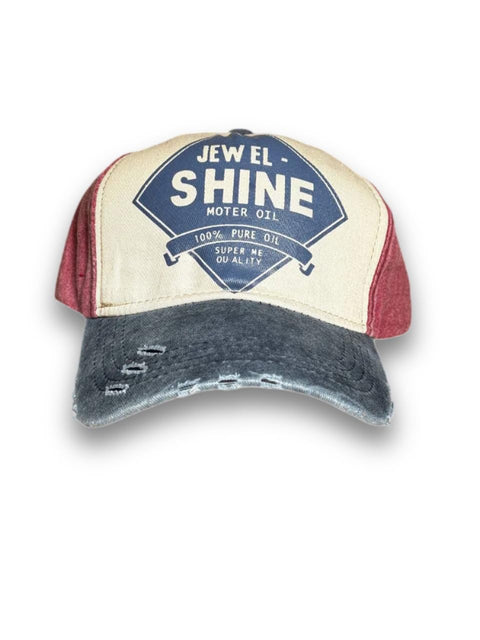 Distinctive Vintage Style Cotton Cap - American Style Hat - Adjustable Size - Light and Comfortable - Vintage Cap Multicolor "Jewel Shine"