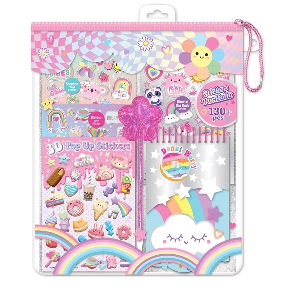 Hot Focus - Rainbow Theme Sticker Portfolio - 341RB