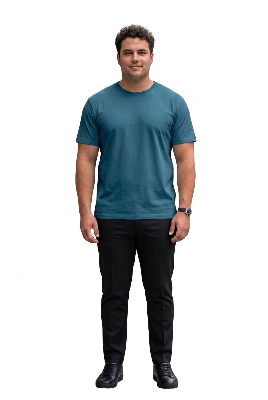 Mens Basic Cotton Plain T-Shirt Plus Special Sizes | Comfortable and Trendy Everyday Basic Sizes 4XL - 5XL - 6XL