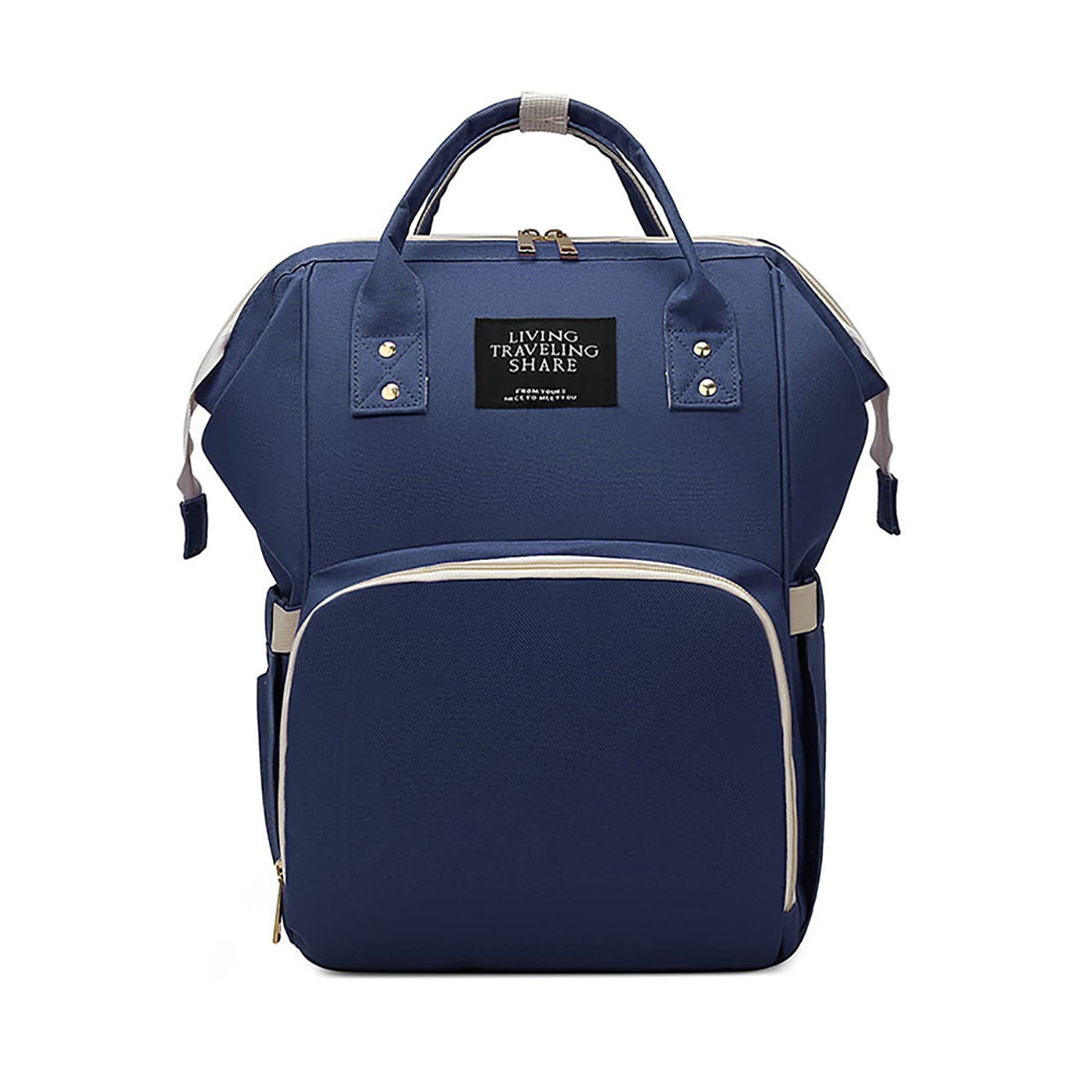 Diaper Backpack Multifunctional Travel Backpack Diaper Bag Large Capacity Baby Bag Nursing Bag Fashion Mommy Spacious Waterproof, Dark Blue