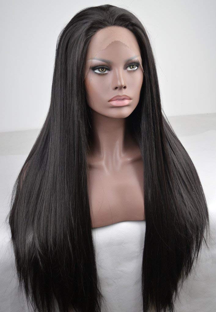 ECIF Women Hair Wig - Black