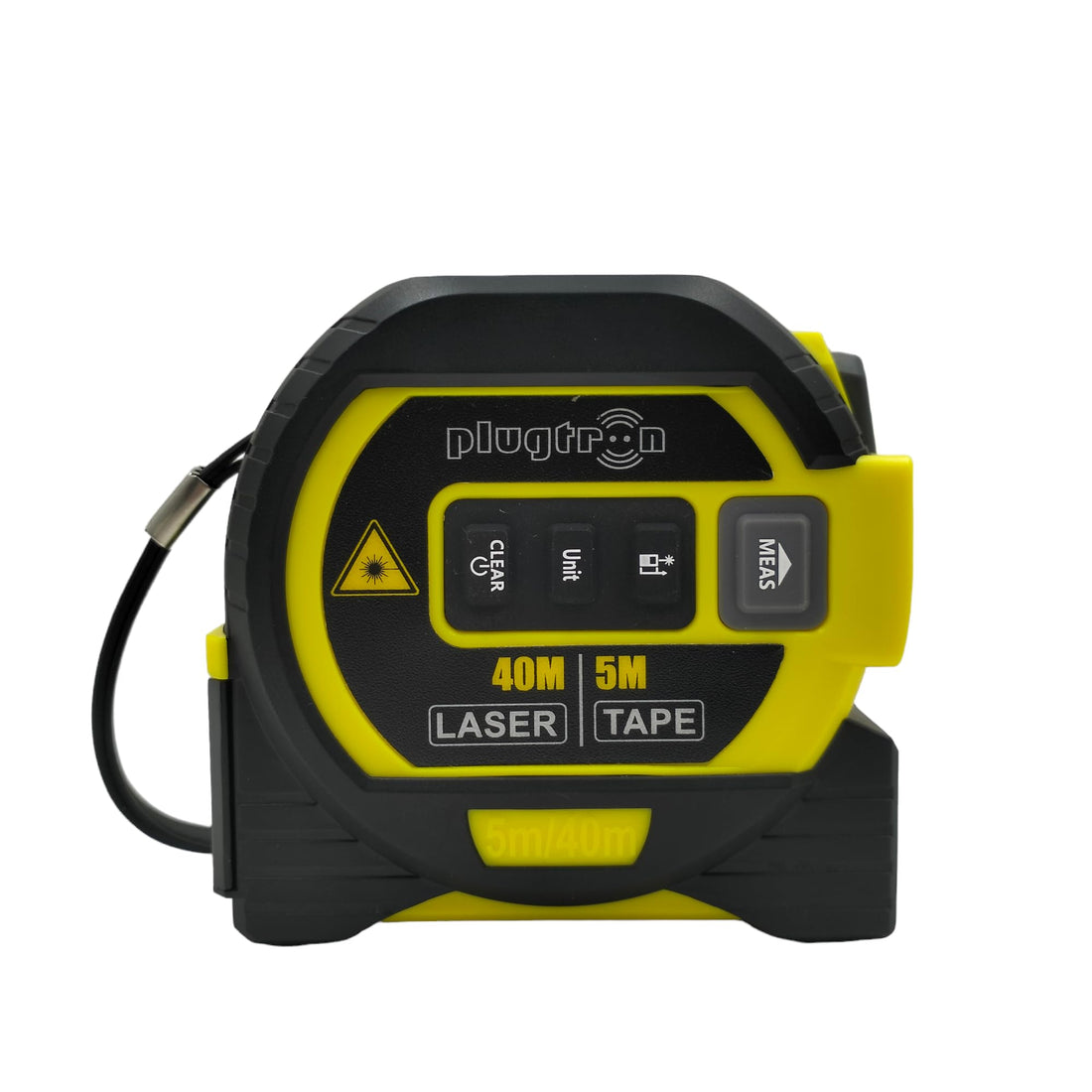 Laser Tape Measure Cross laser line 3 In 1, Laser Measure 131ft40m, Measuring Tape 16ft5m, Cross Line 32ft10m, Digital Laser Distance Meter For Measuring AreaVolumePythagorean
