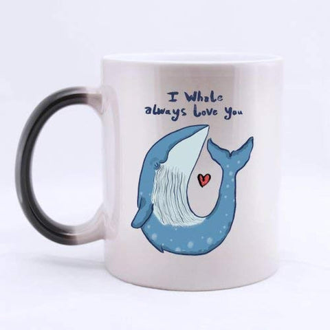 11oz Coffee Mug I Whale Always Love You Novelty Funny Ceramic Tea Cup