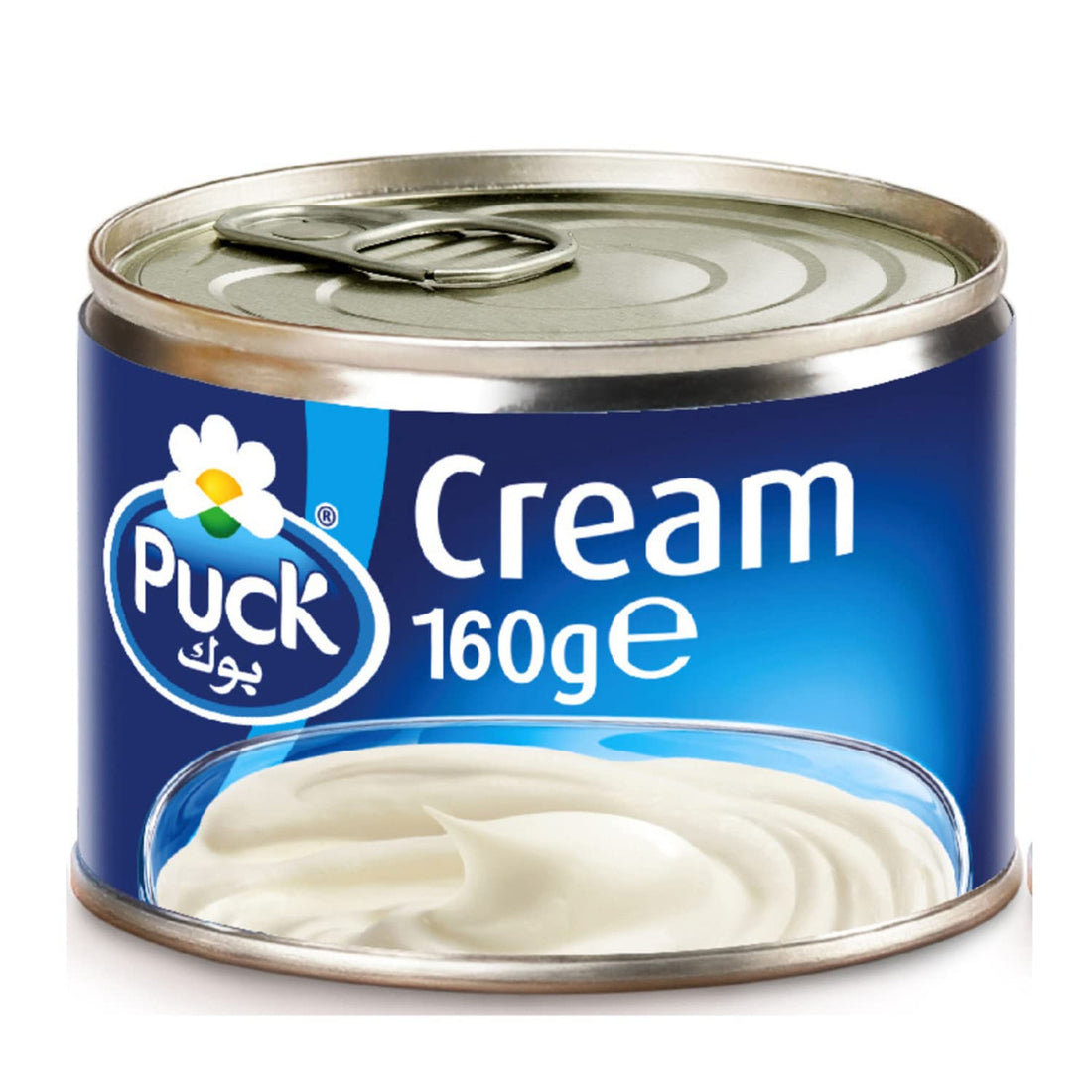 Puck Sterilized Cream 160 g, White