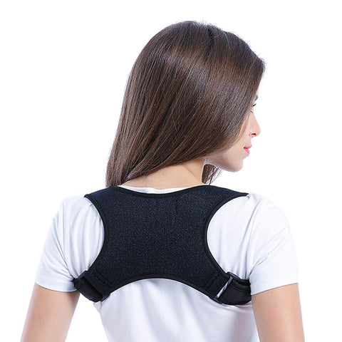 Posture Corrector for Women and Men, Adult and Kids Physical Therapy Adjustable Back Straightener Spinal Back Support Brace Correction for Upper Back, Neck and Shoulder Pain Relief Muscle Relaxation