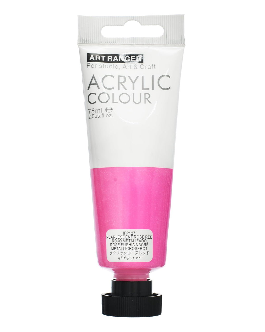 ART RANGERS Acrylic, 75ml - Pearlescent Rose Red 127