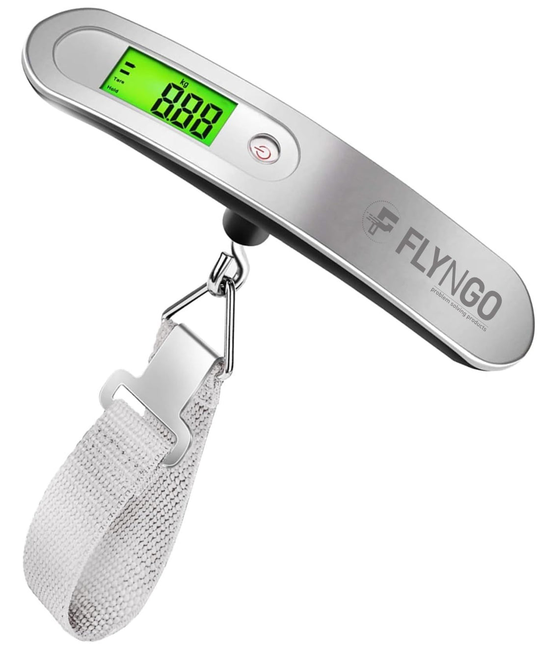 FLYNGO Weight Machine for Luggage Weighing Scale for Luggage Capable Up to 50 Kg With LCD Display Luggage Scale for Bags, Travel, Flights, Home, Shop, Gas Cylinder (A1)