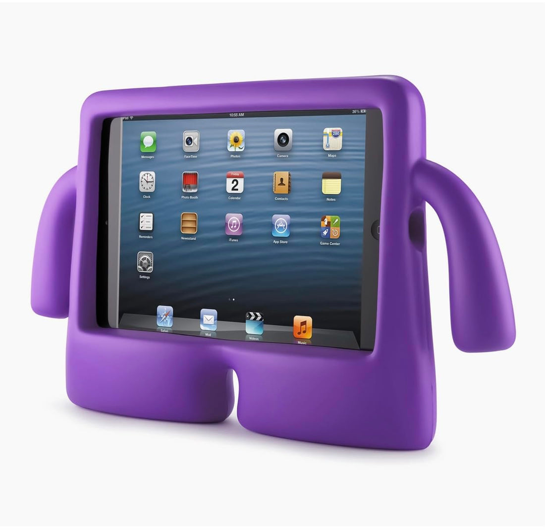 Shockproof Case, Heavy Duty Silicone Layer Kids Drop Protection Cover for Samsung Galaxy Tab A7 10.4 (2020) (SM-T500/SM-T505) (Purple)